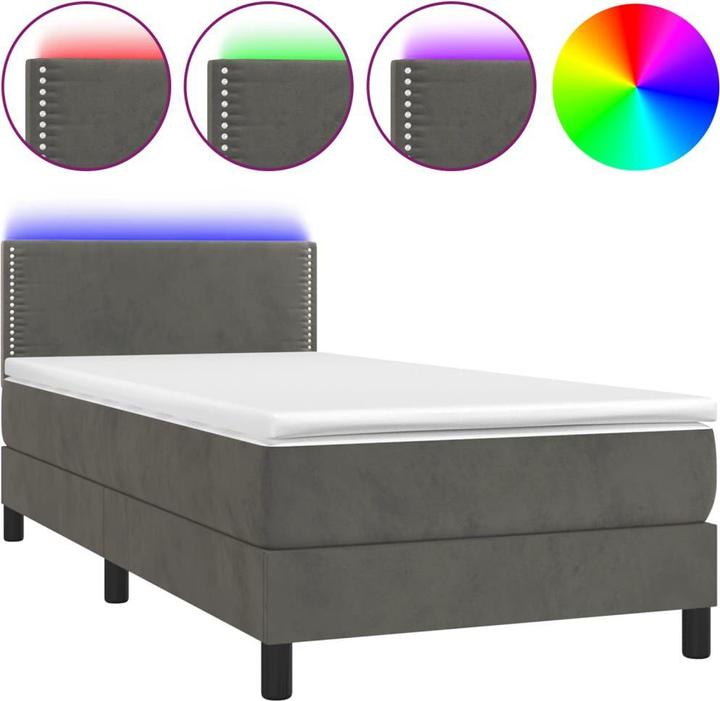 Produktbild vidaXL Boxspringbett (90 x 200 cm)
