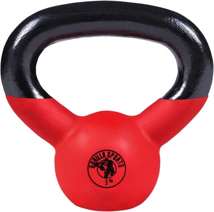 Actual product image Gorilla Sports Kettlebell (1 x 16 kg, 1 x 20 kg, 2 x 3 kg, 1 x 8 kg, 1 x 32 kg, 1 x 24 kg, 1 x 22 kg, 1 x 18 kg, 1 x 12 kg, 1 x 28 kg, 1 x 14 kg, 1 x 30 kg)