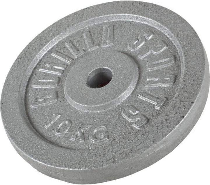 Image du produit Gorilla Sports Disque d'haltères en fonte argentée 0,5-30 KG (1 x 10 kg)