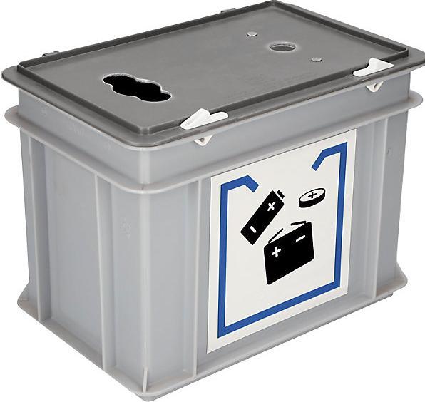 kaiserkraft Used battery collection box