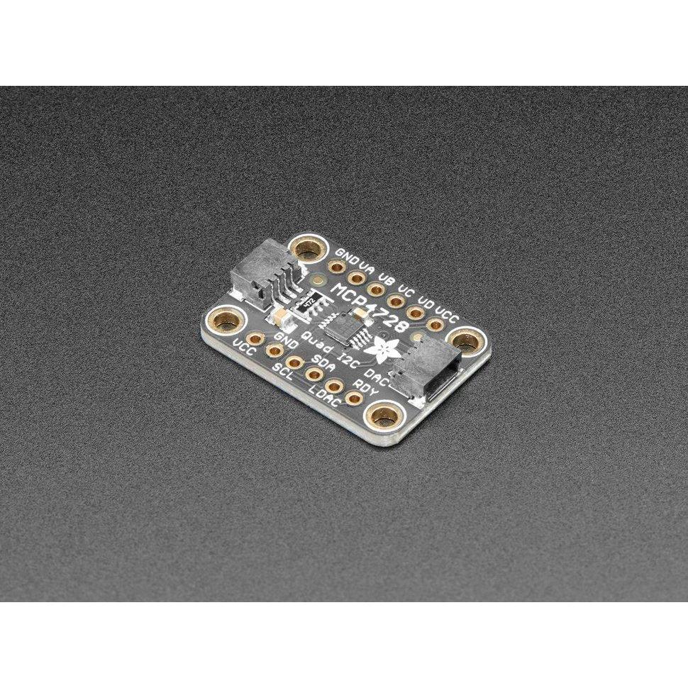 Adafruit MCP4728 Quad DAC mit EEPROM, Stemma QT, Modulo elettronico