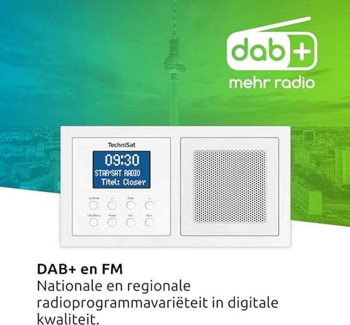 Image du produit TechniSat Radio numérique UP 1 (DAB+ DAB, FM, Bluetooth)