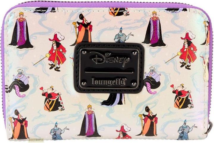 Actual product image Loungefly Disney Villains by wallet Iridescent