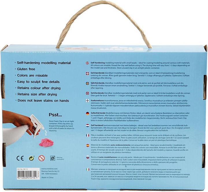 Actual product image Creativ Company Foam Clay Set