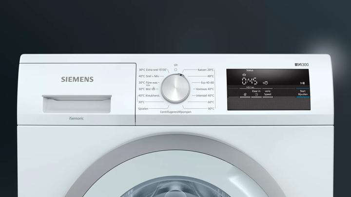 Actual product image Siemens WM14N075NL - iQ300 - Washing machine (7 kg, Left)