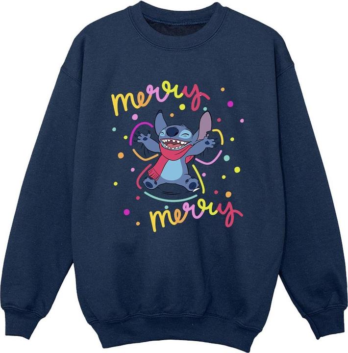 Produktbild Disney Lilo & Stitch Merry Rainbow Sweatshirt Jungen (104)