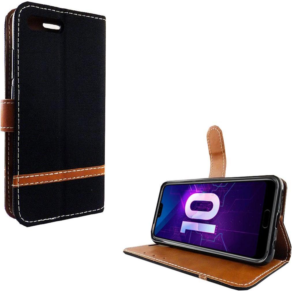 König Design Hülle Handy Schutz für Huawei Honor 10 Case Cover Tasche Wallet Etui Handyhülle (Honor 10), Smartphone Hüll...