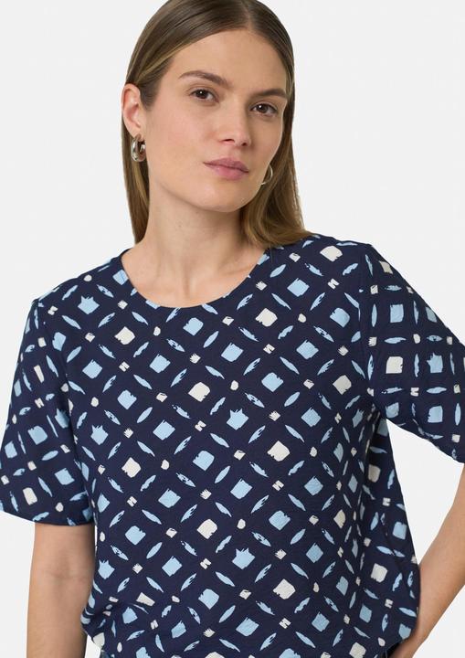 Image du produit Comma Bluse Twilllbluse mit All-over-Print (42)