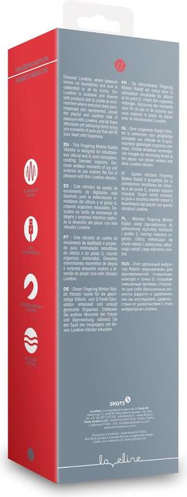 Produktbild Shots Fingering Motion Rabbit Vibrator