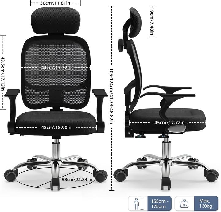 Image du produit Airchros Chaise de bureau