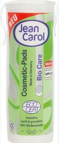 Actual product image Jean Carol organic cotton pads