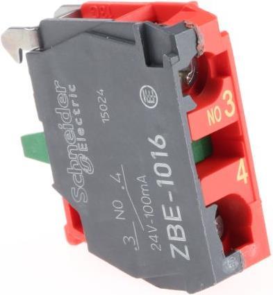 Produktbild Schneider Electric Kontaktblock einzeln 22mm 1S Gold