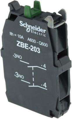 Image du produit Schneider Electric Double contact 2 x N.O. ZBE203