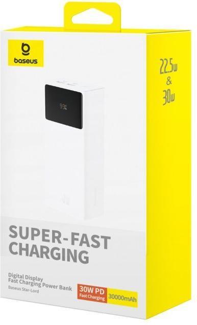 Productafbeelding Baseus Star Lord Digitaal Display Snel Opladen Power Bank (30000 mAh, 3000 W, 111 Wh)