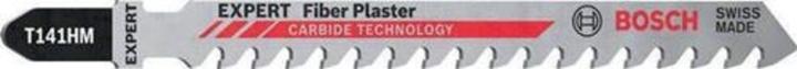 Actual product image Bosch Professional Zubehör Expert 'Fiber Plaster' T 141 HM Jigsaw blade, 3 pieces