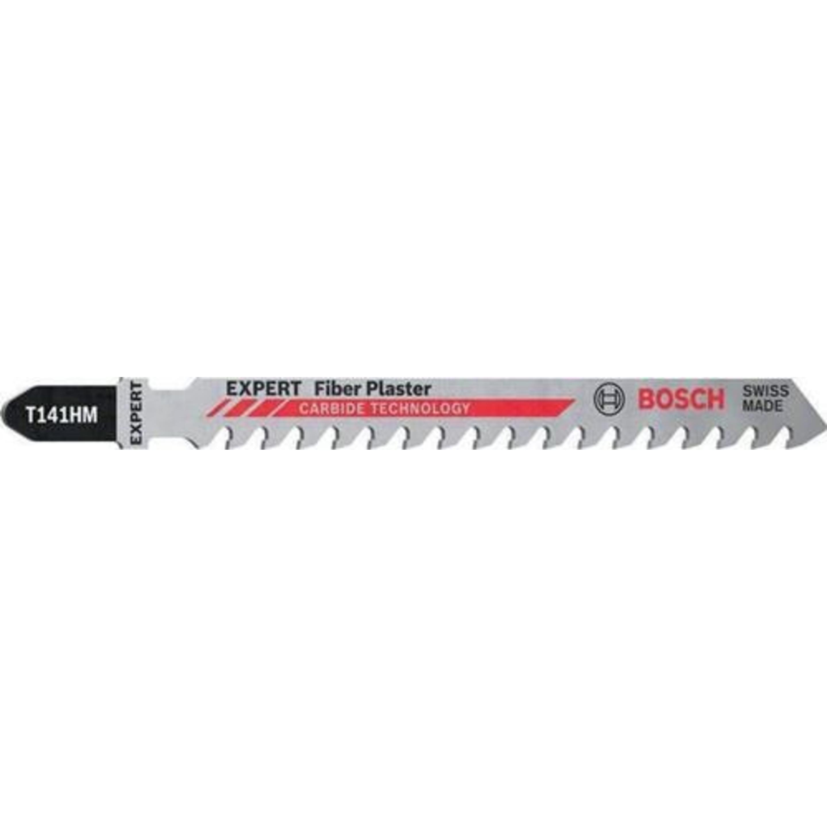 Bosch Professional Zubehör, Sägeblatt, EXPERT ‘Fiber Plaster’ T 141 HM Stichsägeblatt, 3 Stück