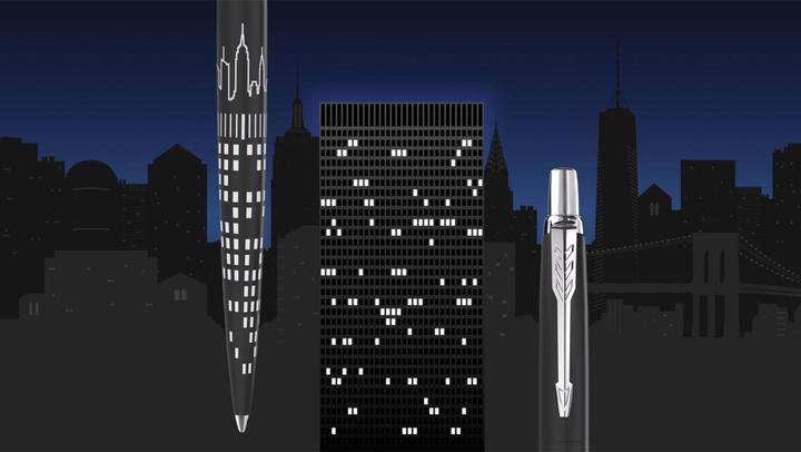 Produktbild Parker Pen Parker Jotter SE New York City Kugelschreiber M (Schwarz, 1 x)