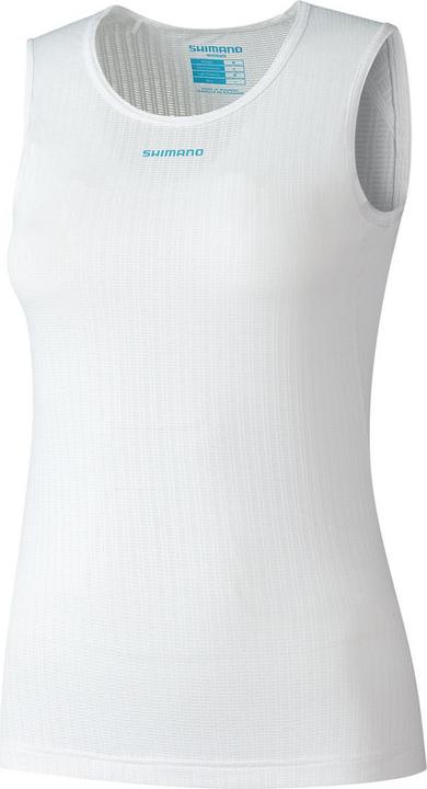 Shimano Baselayer Senza Maniche W'Svertex Mesh Bianco ((W'S) L) (L)