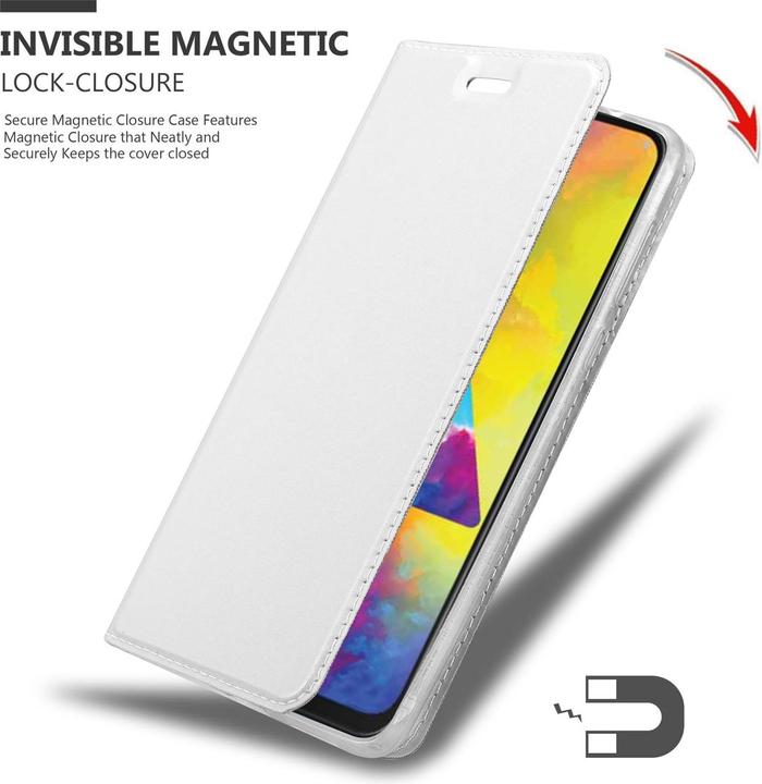 Actual product image Cadorabo Book Classy Style Cover (Samsung Galaxy M21)