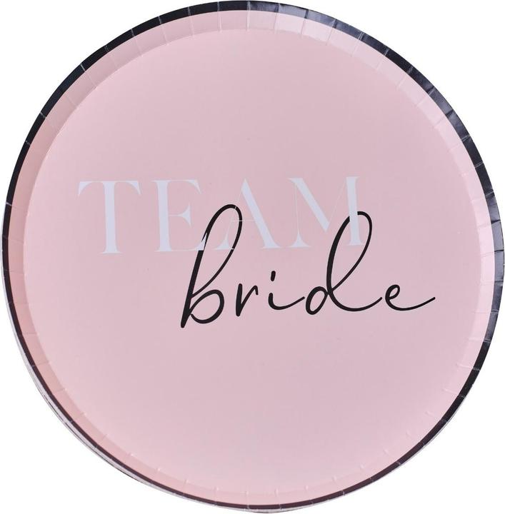 Produktbild Ginger Ray Assiettes "Team Bride" (1x)