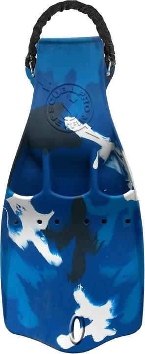 Scubapro Pinna Jet con Kit Regolatore Subacqueo Mimetismo Blu Primavera per Acque Fredde