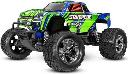 Traxxas M.TRUCK STAMPEDE HD 1:10 2WD EP RTR GREEN w/USB-C Charger & Battery (RTR Ready-to-Run)