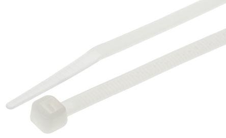 Produktbild RS PRO Kabelbinder Nylon 292x3,6mm weiß (292 mm, 100 Stk.)