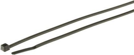 Actual product image HellermannTyton Cable tie black 200x2,5mm (Plastic cable ties, 205 mm, 100 pcs.)