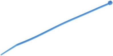 Actual product image RS PRO Cable tie blue,2,5x160mm (Plastic cable ties, 165 mm, 100 pcs.)