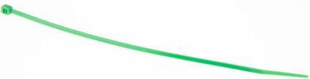Actual product image RS PRO Cable tie,green,2,5x160mm (Plastic cable ties, 165 mm, 100 pcs.)