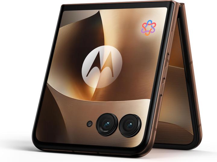 Actual product image Motorola Razr 70 Ultra 7inch 16GB 512GB (512 GB, Cocoa, 6.96", Dual SIM, 5G)