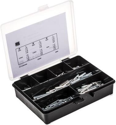 Actual product image RS PRO Spring dowel pins assortment