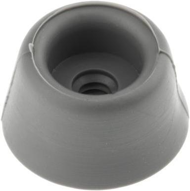 Actual product image RS PRO Machines foot 12,5mm, gray (Stop dampers)