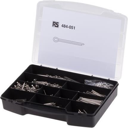 Actual product image RS PRO Split pins assortment stainless steel