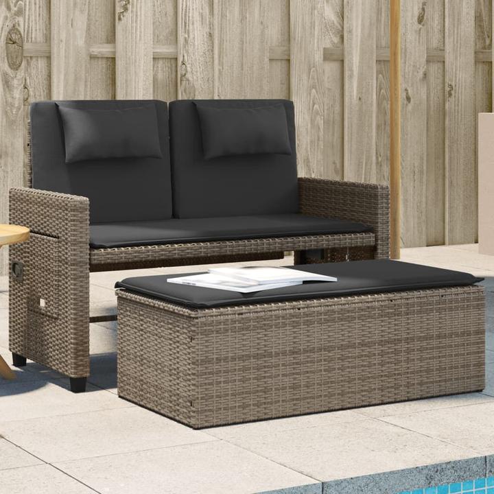 Image du produit vidaXL Ensemble salon de jardin 10 pièces avec coussins