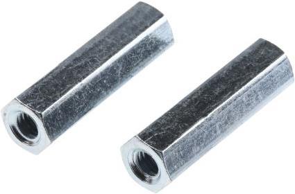 Produktbild RS PRO Threaded spacer,mild steel,M4x25mm,F/F