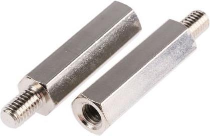 Produktbild RS PRO Steel Hex. Threaded Spacer M6x35mm