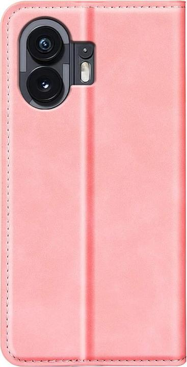Actual product image Cover-Discount Nothing Phone (2) - Stand Flip Case cover pink (Nothing Phone (2))