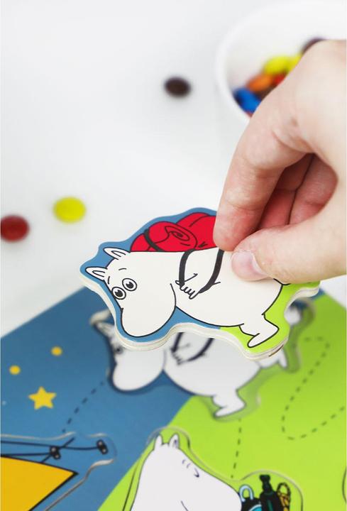 Immagine prodotto Moomin - Peg Puzzle Camping (35507003) (9 pezzi)
