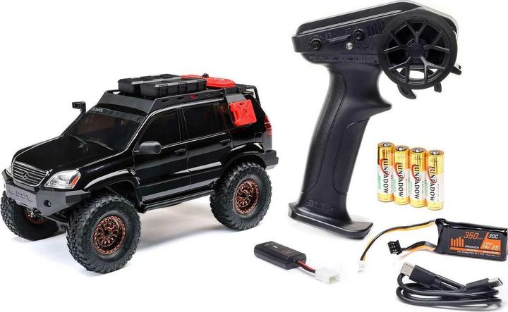 Produktbild Axial Scale Crawler SCX24 Lexus GX470, Schwarz RTR 1:24 (RTR Ready-to-Run)