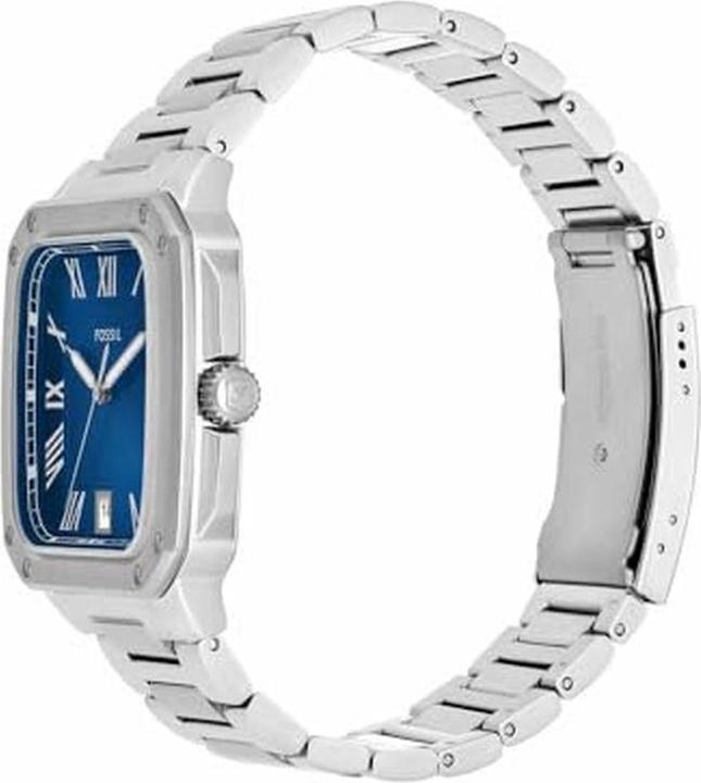 Produktbild Fossil CROSBY Heren Horloge 42 mm - Zilverkleurig (Analoguhr, 42 mm)