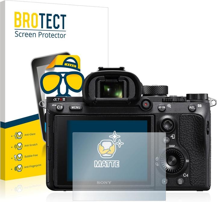 Produktbild BROTECT Entspiegelungs-Schutzfolie Displayschutz Matt (Displayschutz, alpha 7R III)