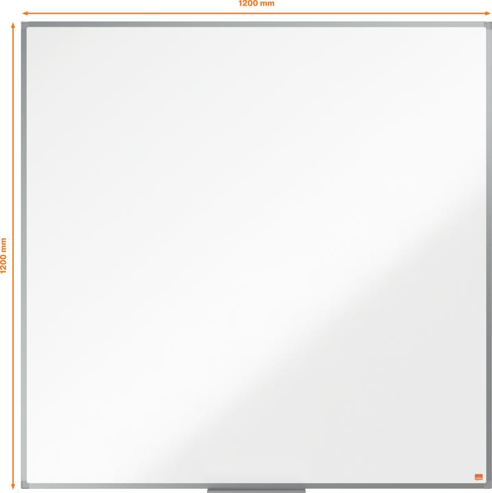 Nobo Tableau blanc Essence 1915449 acier, 120x120cm