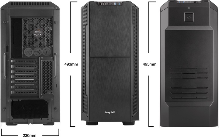 Produktbild be quiet! Silent Base 600 (ATX, mATX, Mini-ITX)