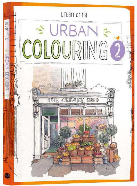 Actual product image Urban Coloring 2 Malbuch