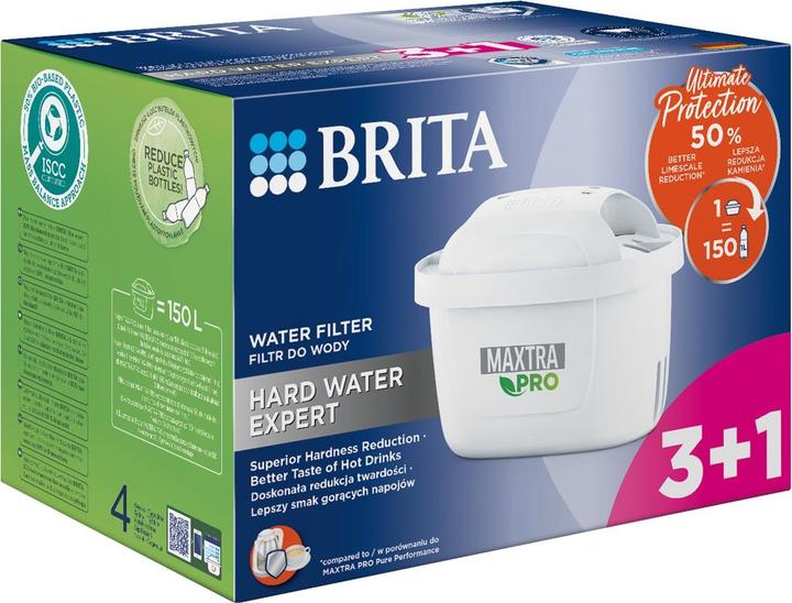 Produktbild Brita Maxtra Pro Hard Water Expert Filter 3+1 Stück (4x)