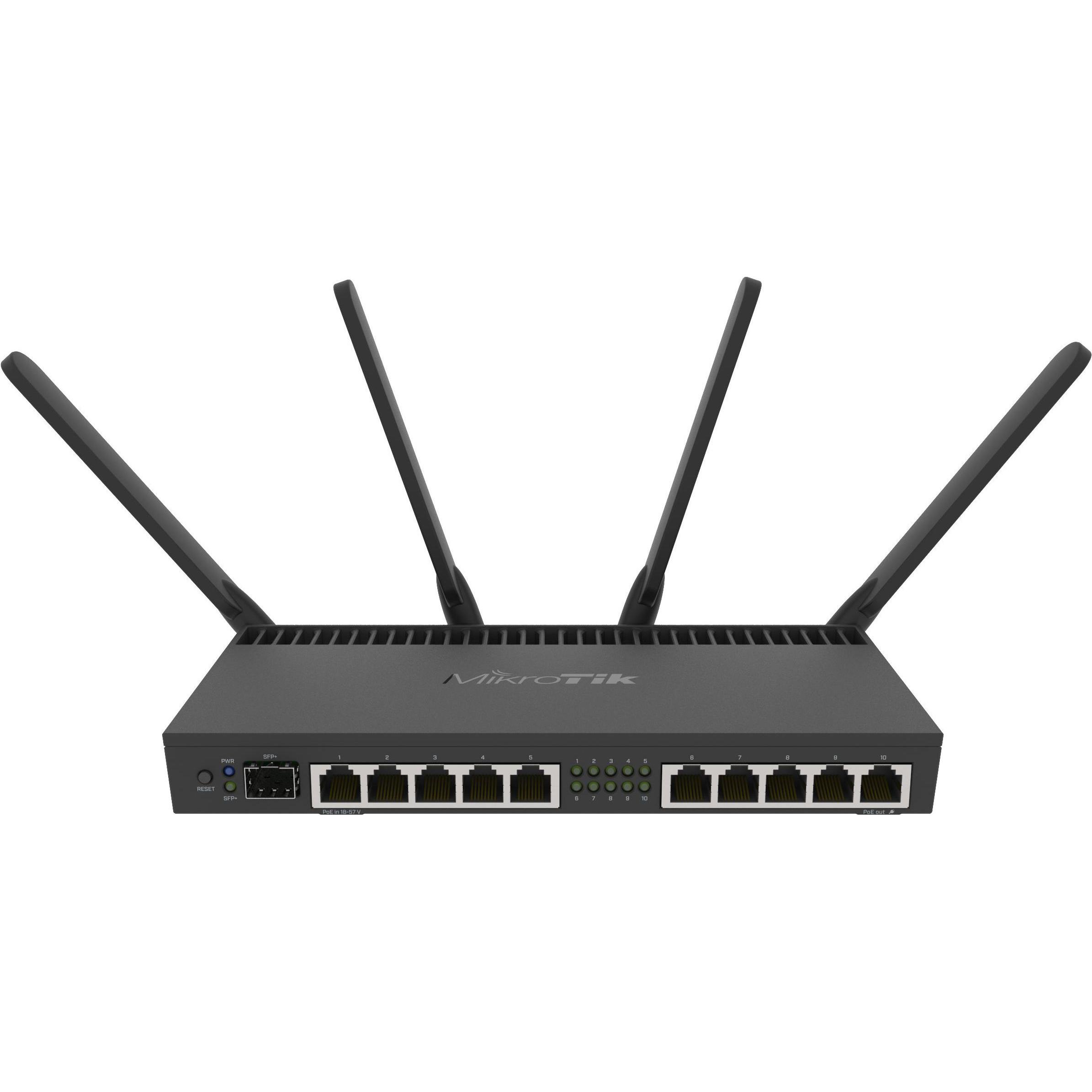 MikroTik RB4011iGS+5HacQ2HnD-IN, Router, Schwarz