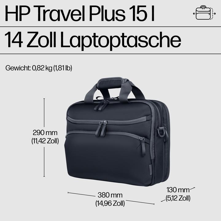 Image du produit HP Travel Plus 15L 14 Laptop Bag (14.10", Universel)