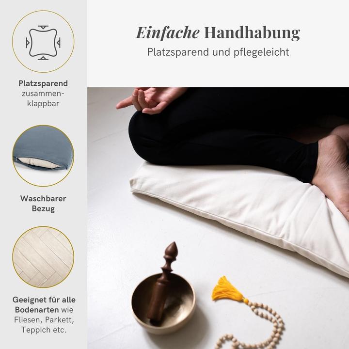Produktbild Lotuscrafts Meditationsmatte Zabuton