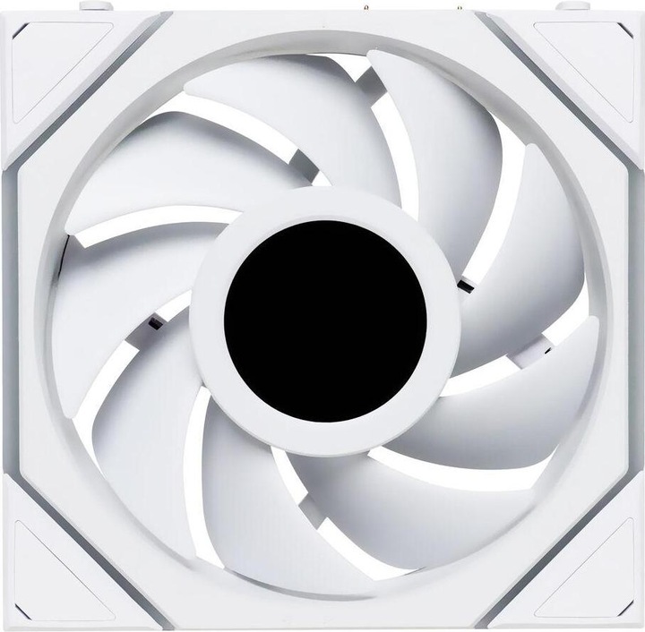 Actual product image Lian-Li UNI FAN TL Wireless LCD Lüfter, ARGB, PWM - 120 mm, weiss (120 mm, 1 x)